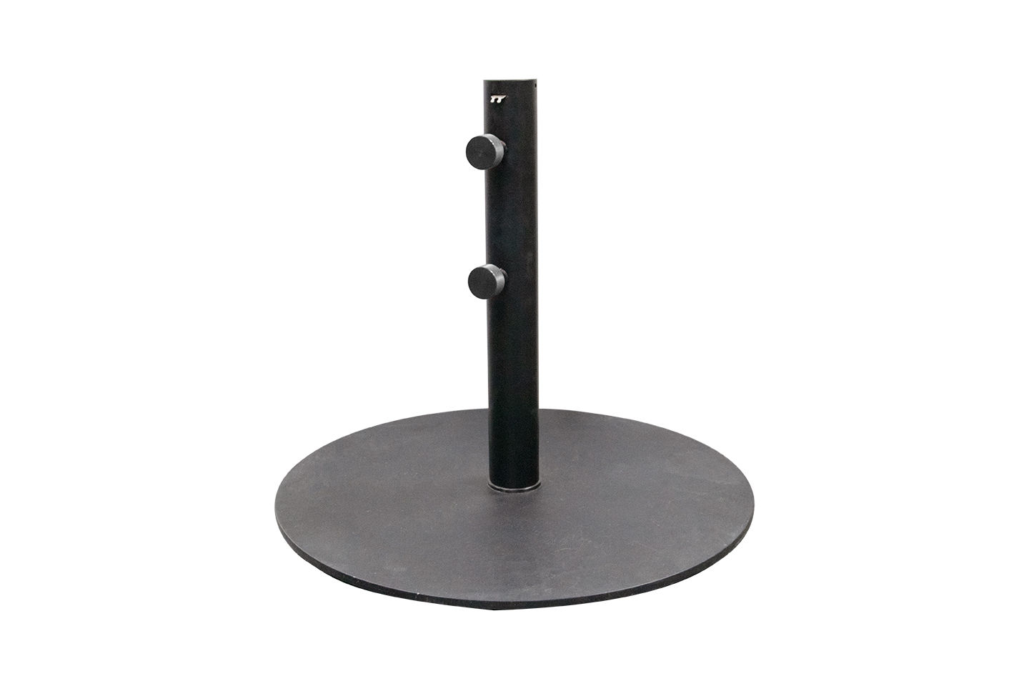 Baya Round Umbrella Base, Long Stem (27kg/60lbs), slate